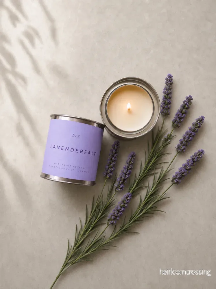 Lavenderfält – Handgjort doftljus från soyavax | Studio Tint Lavenderfält – Handgjort doftljus från soyavax | Studio Tint