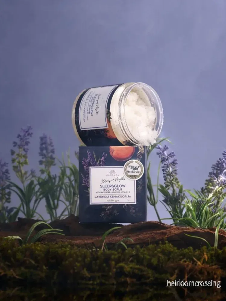 Lavendel Kroppspeeling med Grapefrukt Eterisk Olja – 250 ml Lavendel Kroppspeeling med Grapefrukt Eterisk Olja – 250 ml