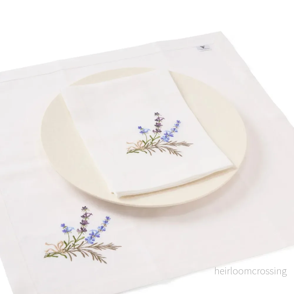 Summer garden Full set. 4 Napkins - Bild 3