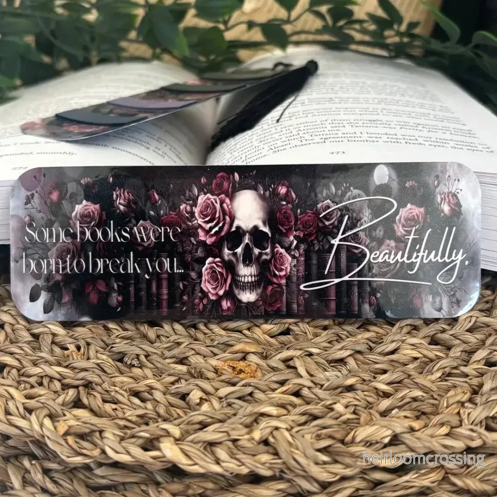 Bookmark With Stickers - Some Books Were Born To Break You... - Bild 2