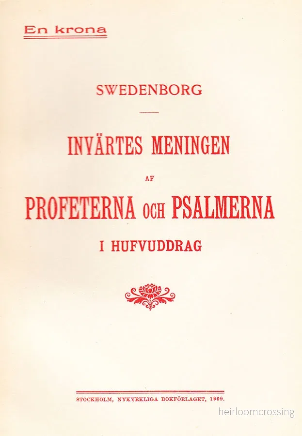 Profeterna och psalmerna Profeterna och psalmerna