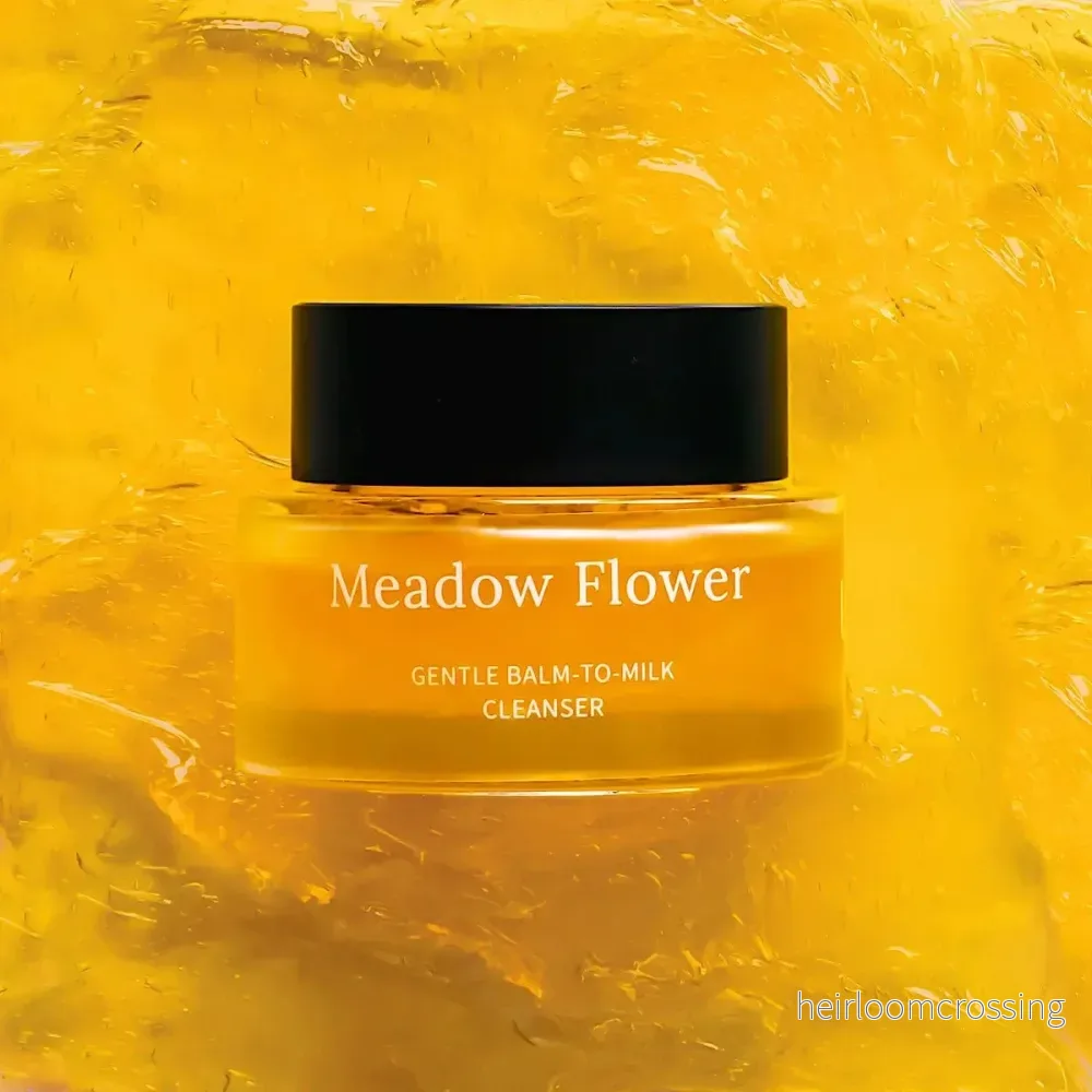 Meadow Flower Gentle Balm-to-Milk Cleanser - Naturlig Ansiktsrengöring 50ml