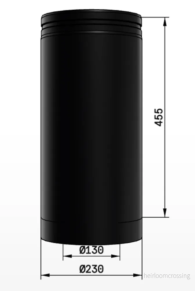 Skorsten Schiedel Raklängd PMS50/130 Skorsten Schiedel Raklängd PMS50/130