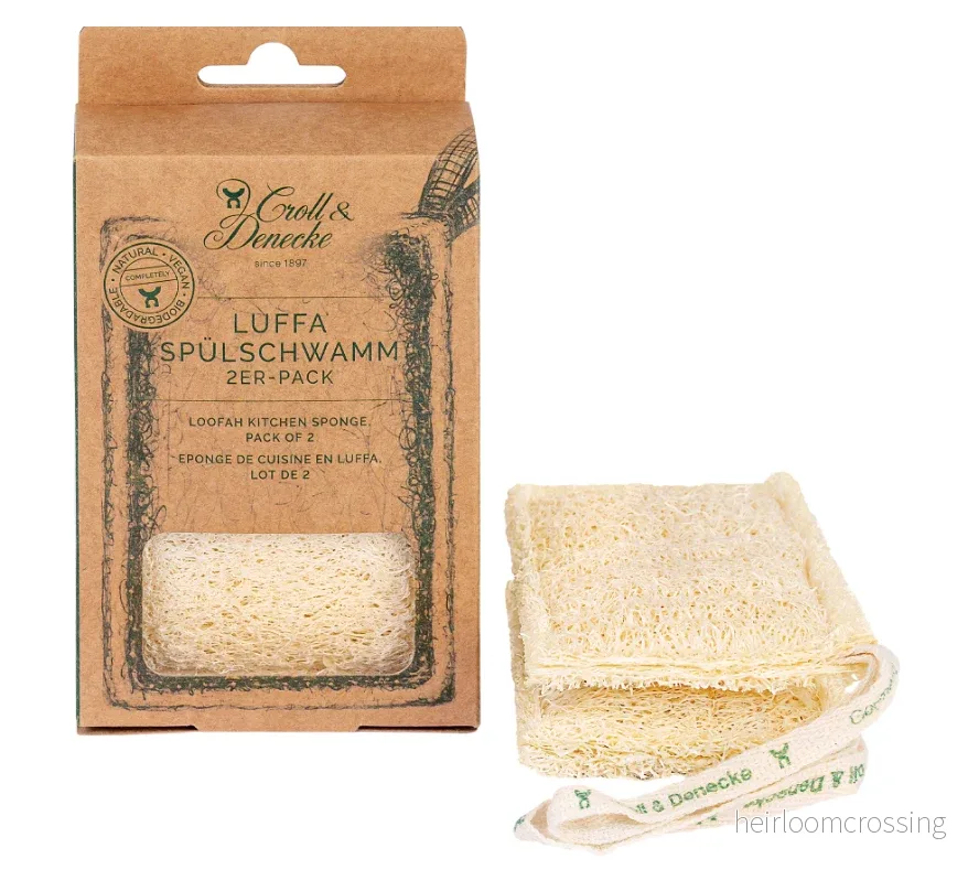 Loofah skrubbsvamp 2-pack