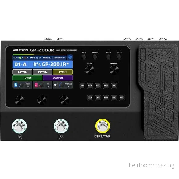 GP-200JR gitarr-multieffekt-pedalboard