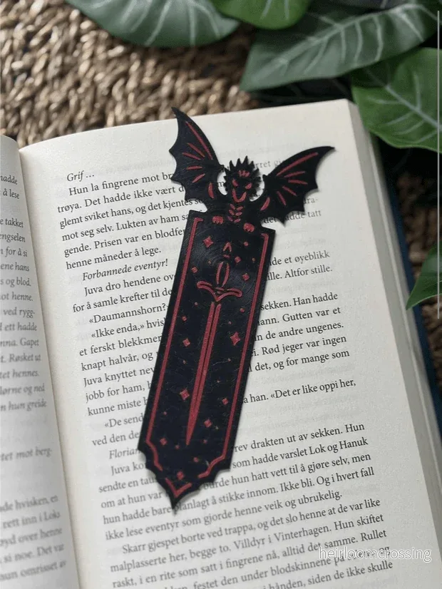 Bookmark – Red Sword Dragon