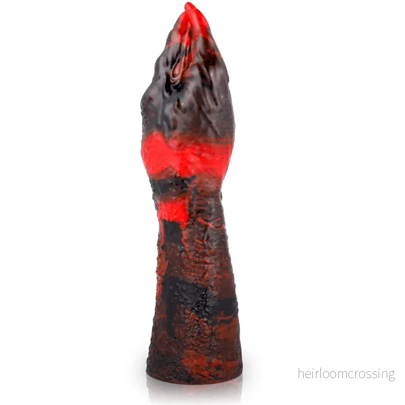 Epic Lilith Dildo Medium - Silikon Demondildo med sugbas, 195mm - Bild 2