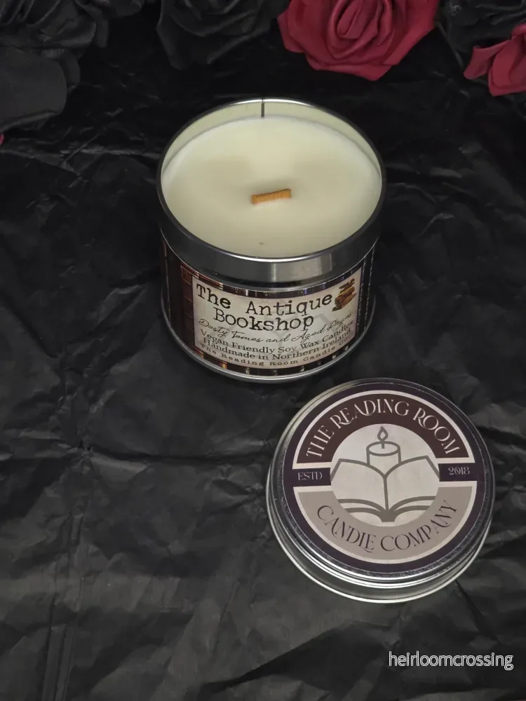 The Antique Bookshop – Scented Soy Candle The Antique Bookshop – Scented Soy Candle