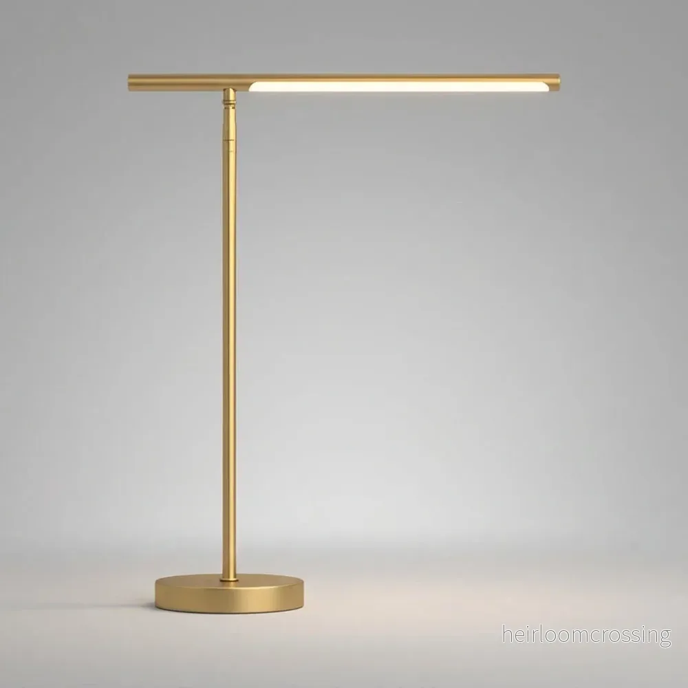 Minimalistisk justerbar skrivbordslampa – Brillune - Bild 2