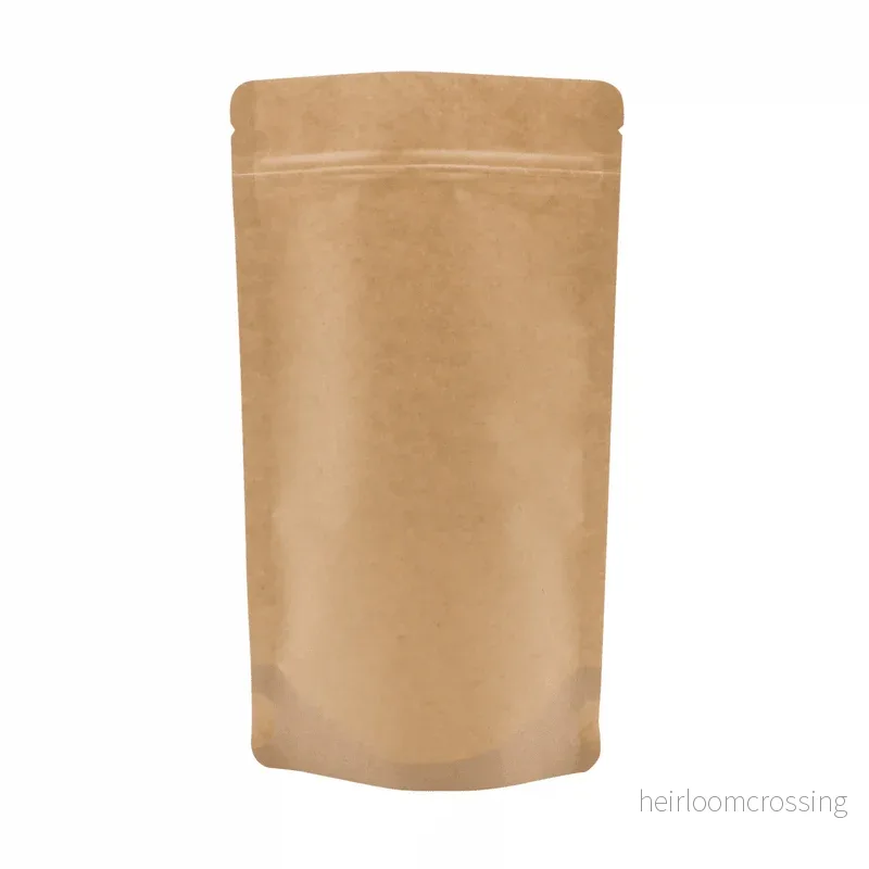 Mylarpåse 1 deciliter Kraftpapper (8,5×14,5 cm) med ziplock Mylarpåse 1 deciliter Kraftpapper (8,5×14,5 cm) med ziplock