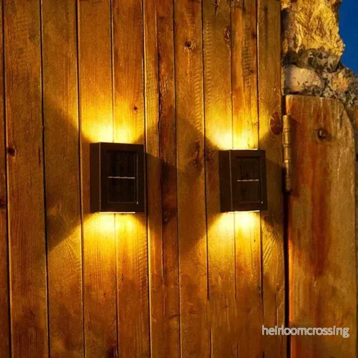 Modern och Trendig Trädgårds-Vägglampa - EcoShine - Bild 2