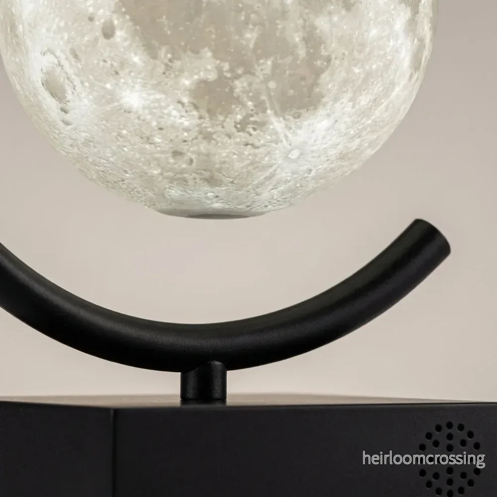 Dekorativ måneformad lampa – Leviora - Bild 3