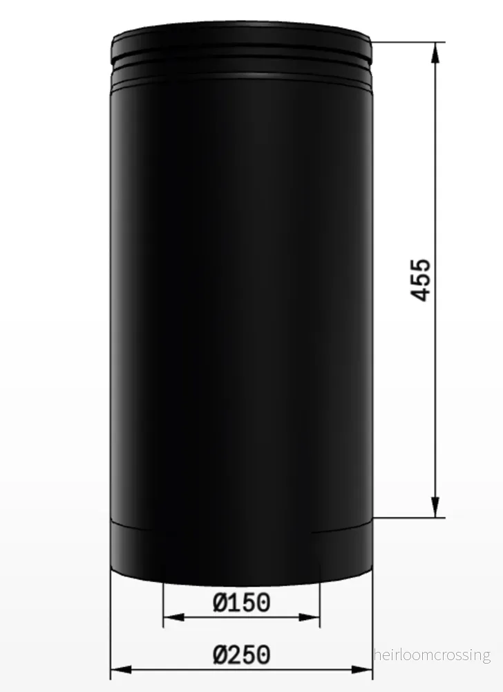 Skorsten Schiedel Raklängd PMS50/150
