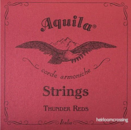 Aquila 91U – Thunderreds – 4-strängad set (från 18 till 21 tum) Aquila 91U – Thunderreds – 4-strängad set (från 18 till 21 tum)