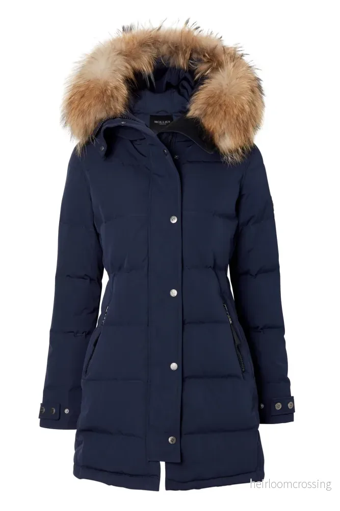 HOLLIES Subway Dunjacka Navy/Natur