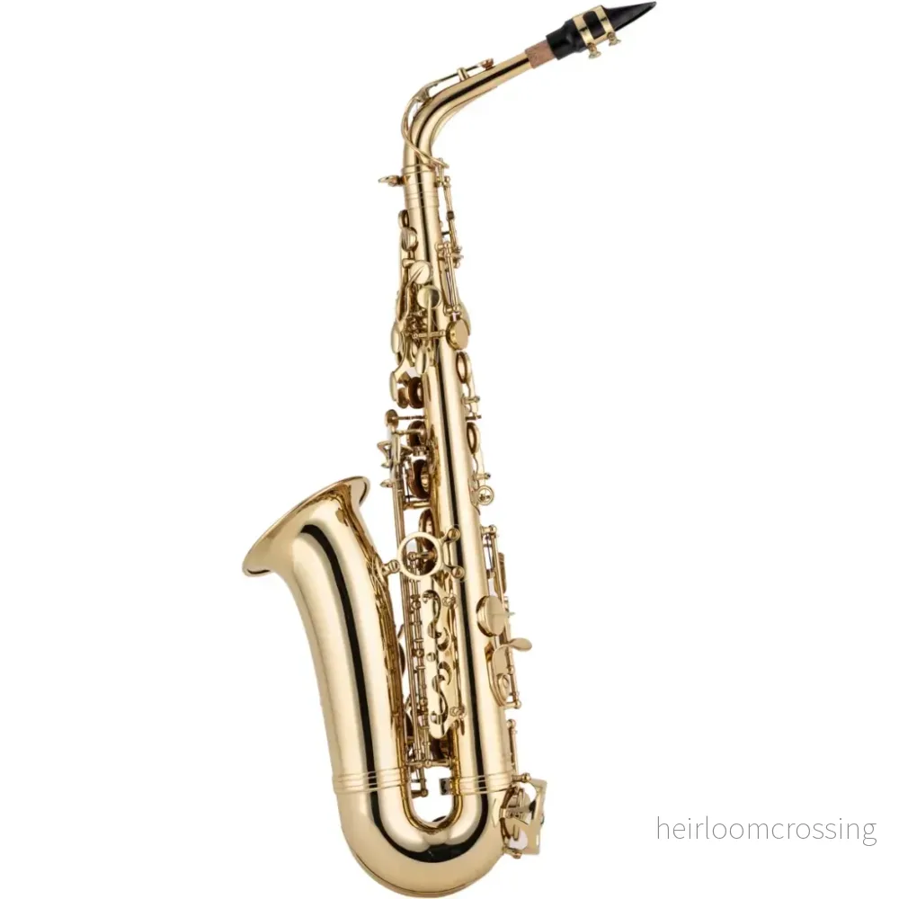 Chateau CAS-21CVL Altsaxofon – Lackerad mässing - Bild 2