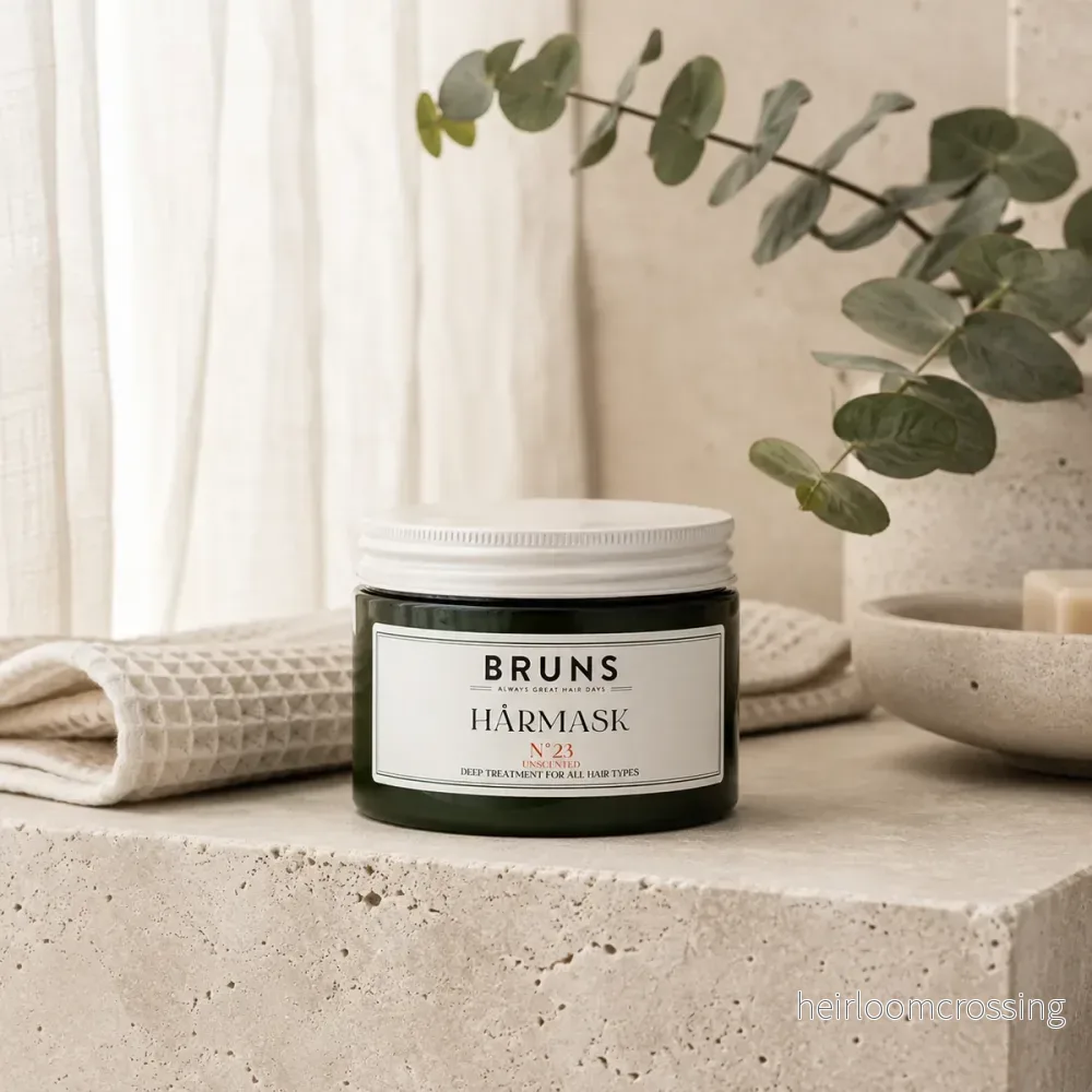 BRUNS HÅRMASK N23 – Unscented 350 ml BRUNS HÅRMASK N23 – Unscented 350 ml