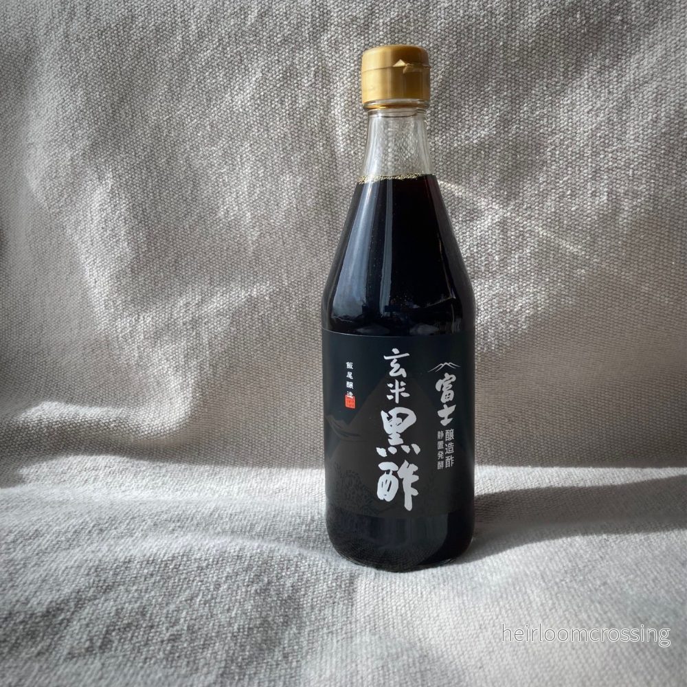 Svart risvinäger ”Genmai Fuji”