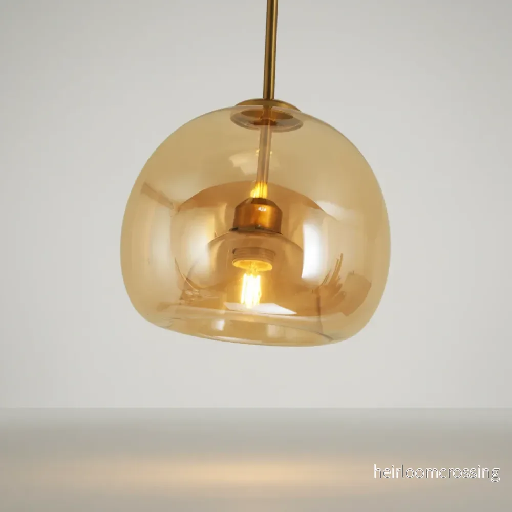 Modern guldfärgad och svart designlampa - Aurelight - Bild 2