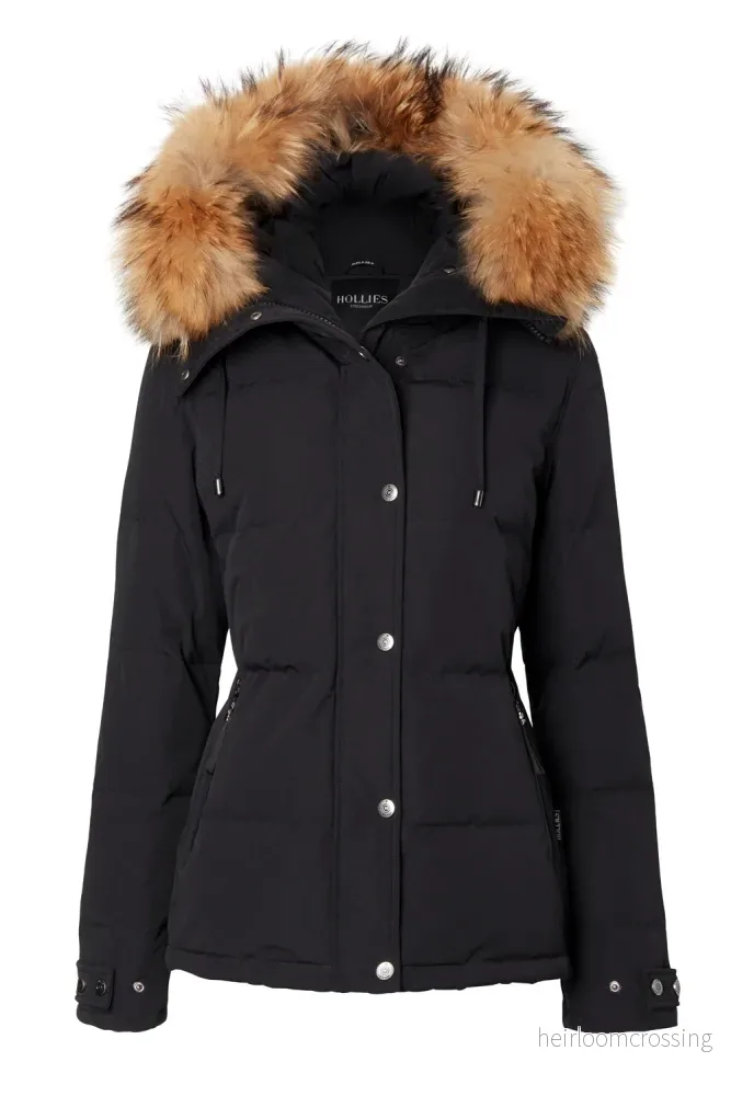 HOLLIES Jay Peak Jacka Svart Natur