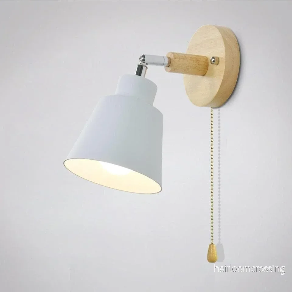 Vägglampa med dragströmbrytare – TwistGlow Vägglampa med dragströmbrytare – TwistGlow