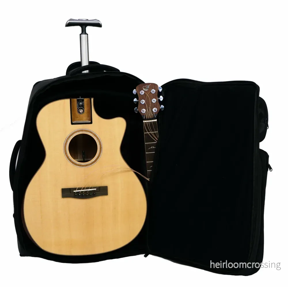 Journey Instruments FF422CN First Class – Grand Auditorium i gran och mahogny - Bild 3
