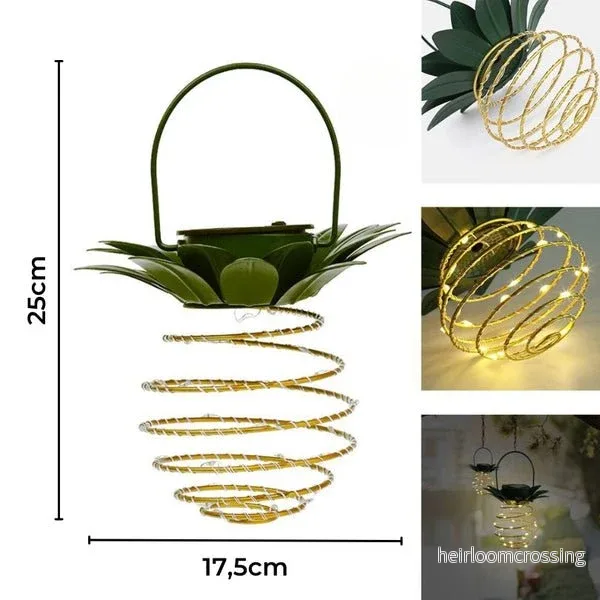 Ananas solcellslampa - SolarPine - Bild 3
