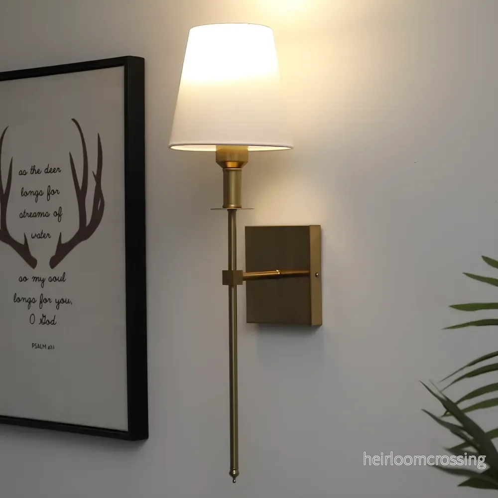 Trådlös lyxvägglampa – LumaElegance