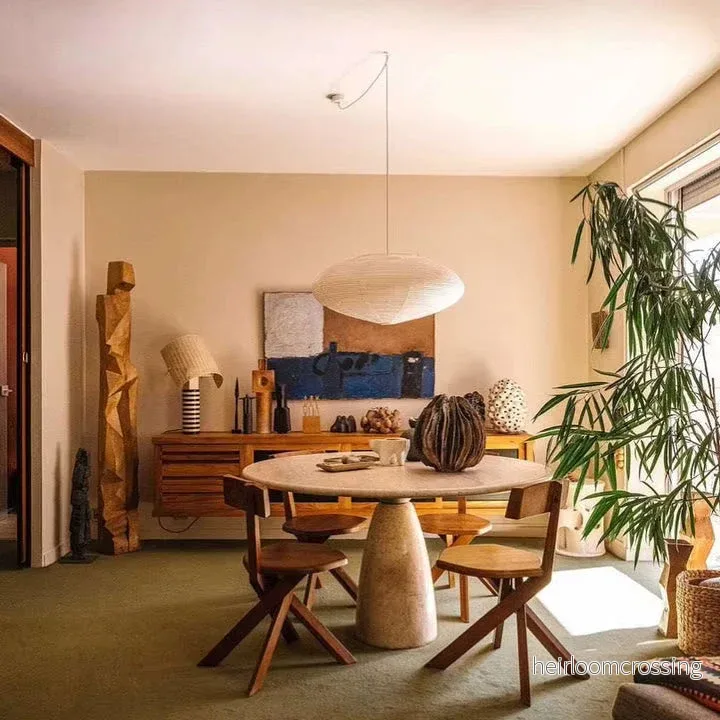Pendellampa papperslykta – taklampa inspirerad av japansk Akari-design - Bild 2