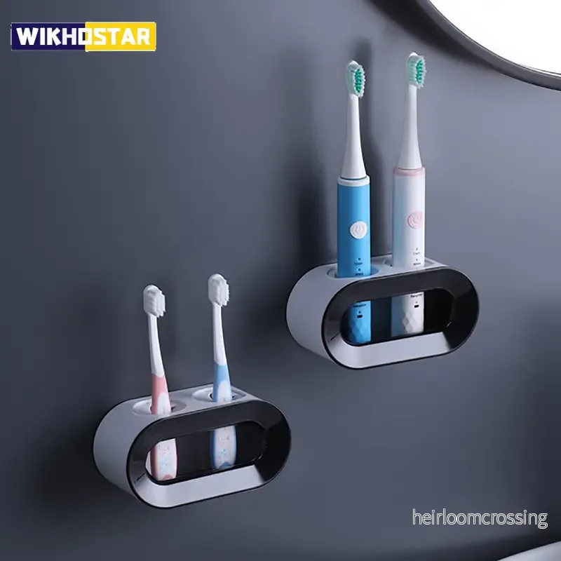 Electric Toothbrush Holder Wall Mounted Organizer-Homynord Electric Toothbrush Holder Wall Mounted Organizer-Homynord