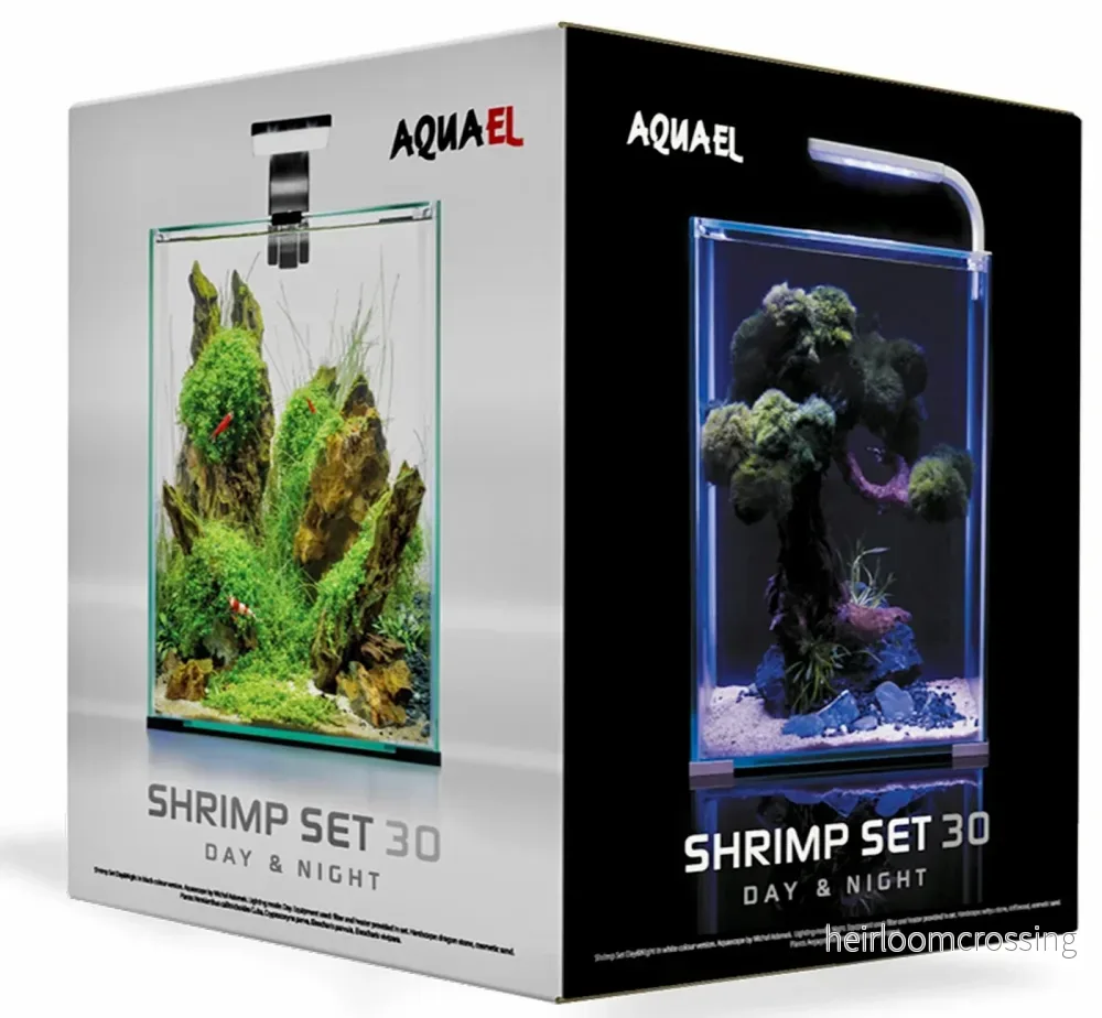 Aquael Shrimp Set Day&Night 30,svart - Bild 2