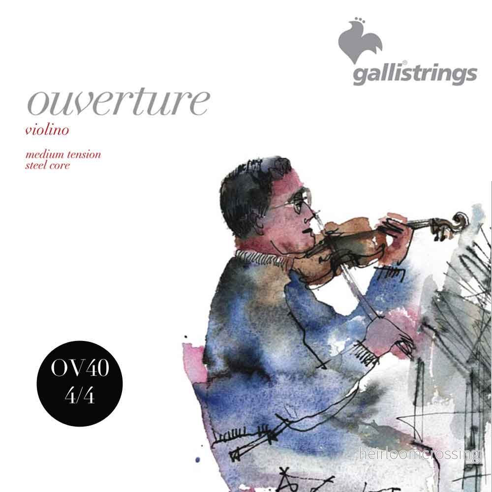 Galli Overture – Fiolsträngar (Steel/Chrome) Galli Overture – Fiolsträngar (Steel/Chrome)