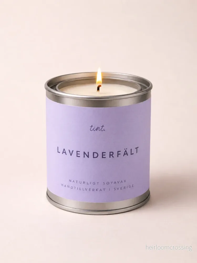 Lavenderfält - Handgjort doftljus från soyavax | Studio Tint - Bild 2