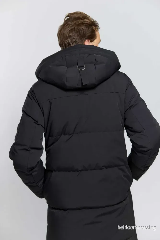 HOLLIES VINTER DUNJACKA MONTBLANC SVART - Bild 3