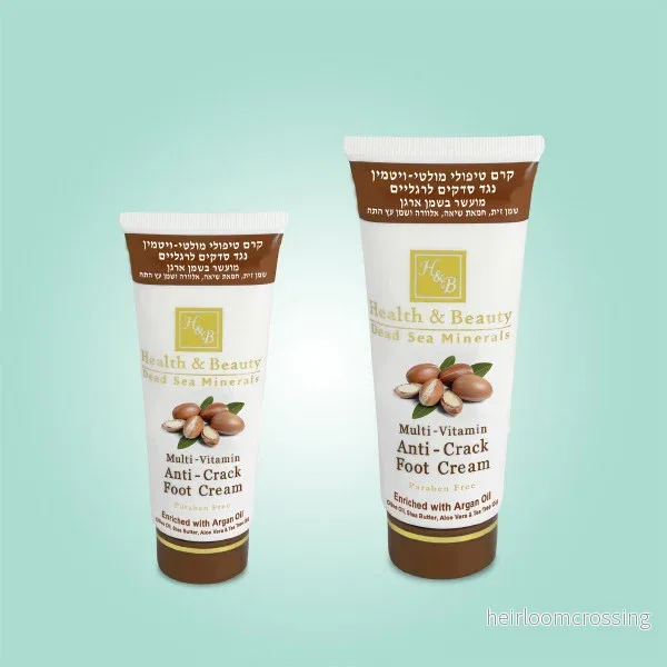 Multi-Vitamin Anti-Crack Foot Cream Enriched with Argan Oil Multi-Vitamin Anti-Crack Foot Cream Enriched with Argan Oil