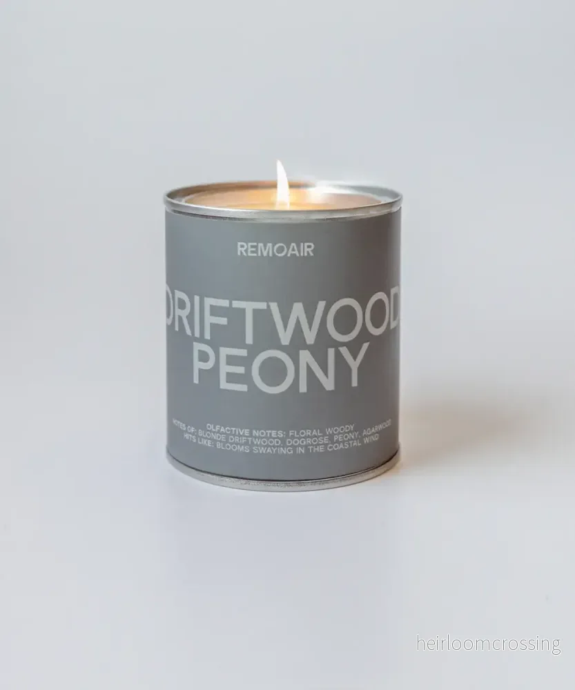 Driftwood Peony – doftljus