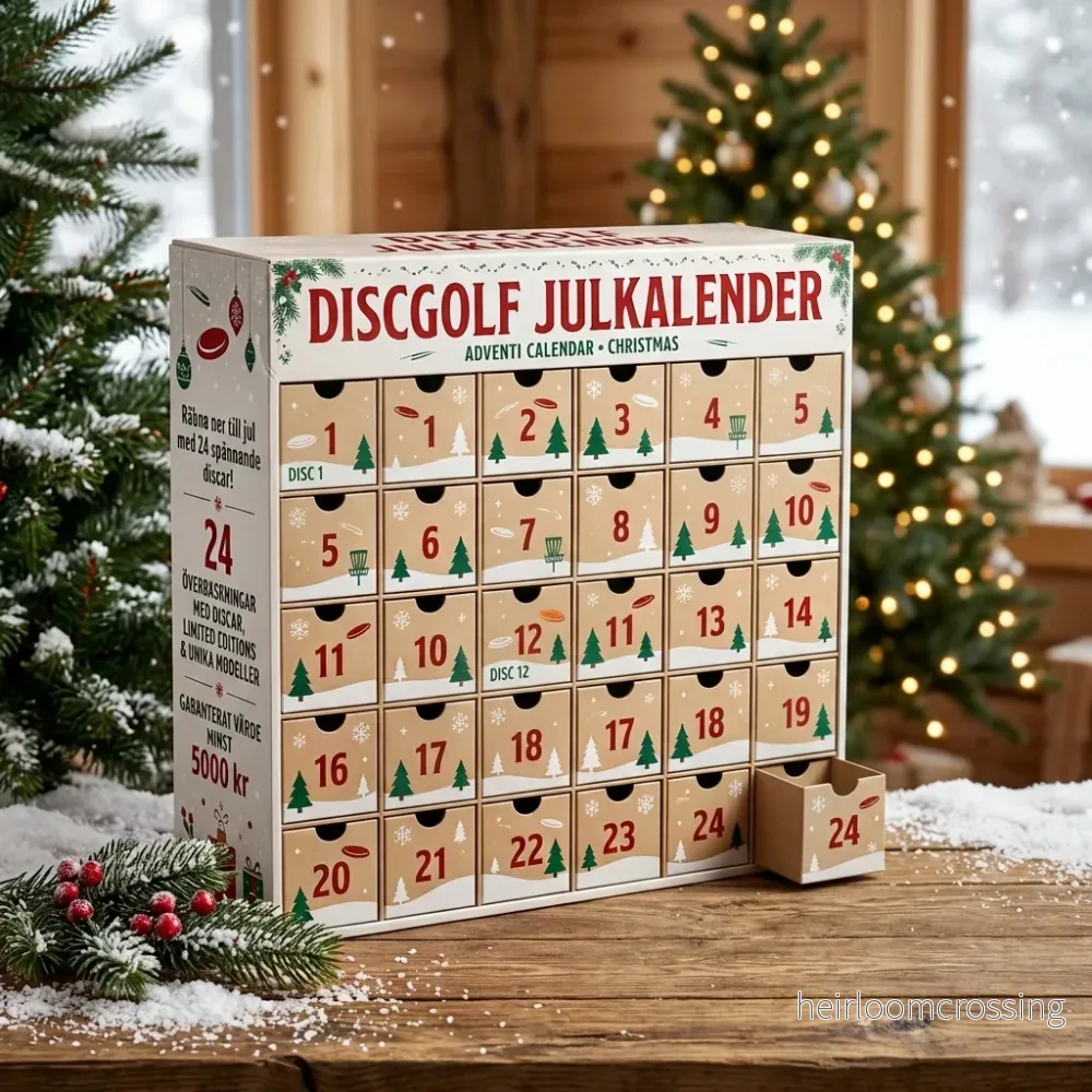 Discgolf julkalender 2026 – 24 Discar Discgolf julkalender 2026 – 24 Discar