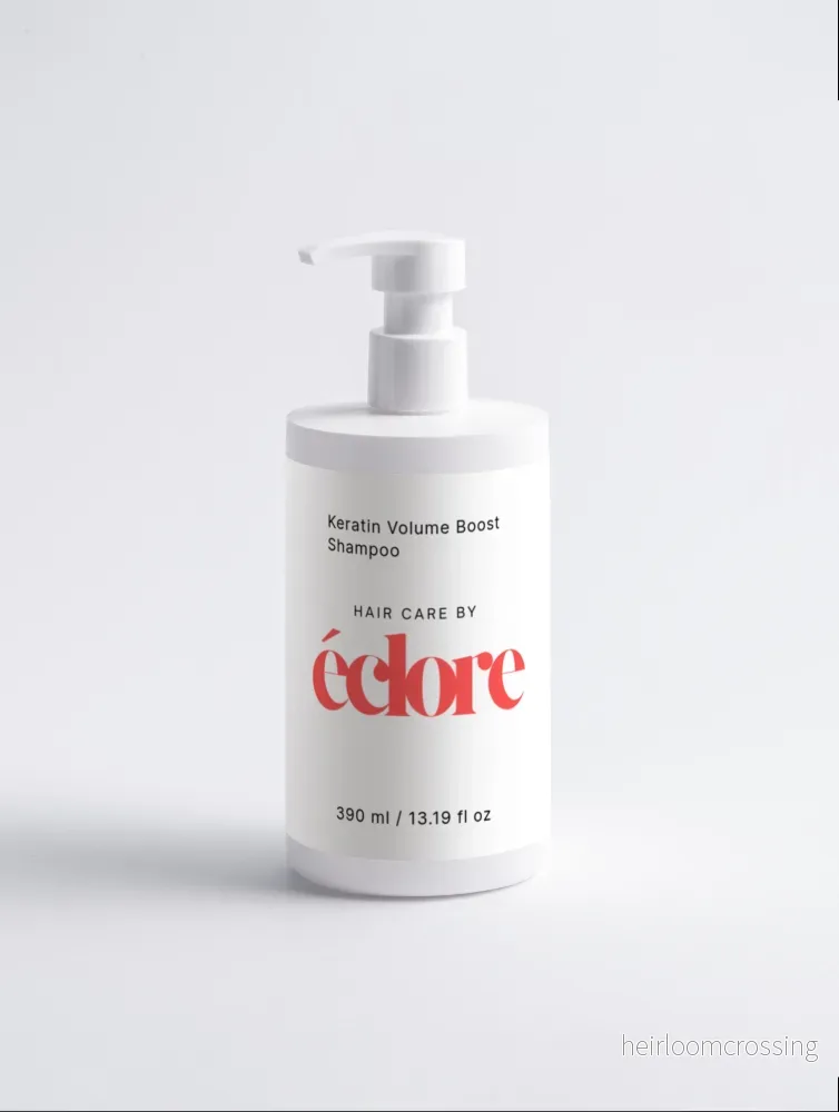 Keratin Volume Boost Shampoo, 390 ml