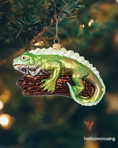 Grön leguan (julkula)