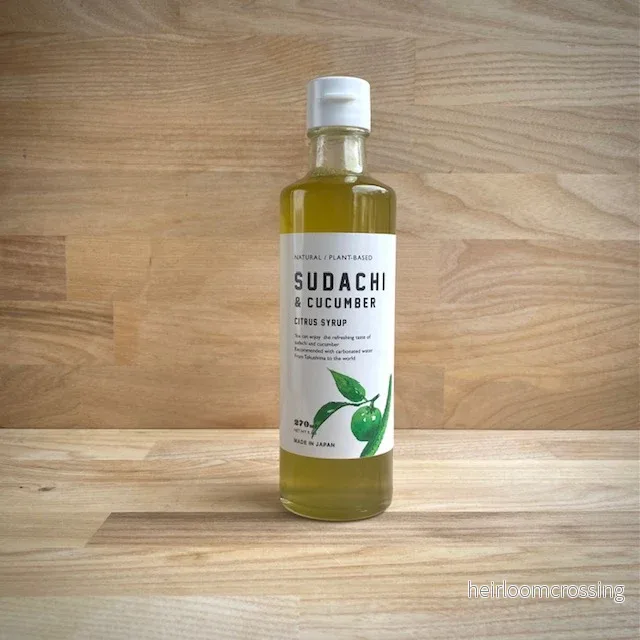 Sirap på Sudachi och Gurka 270ml