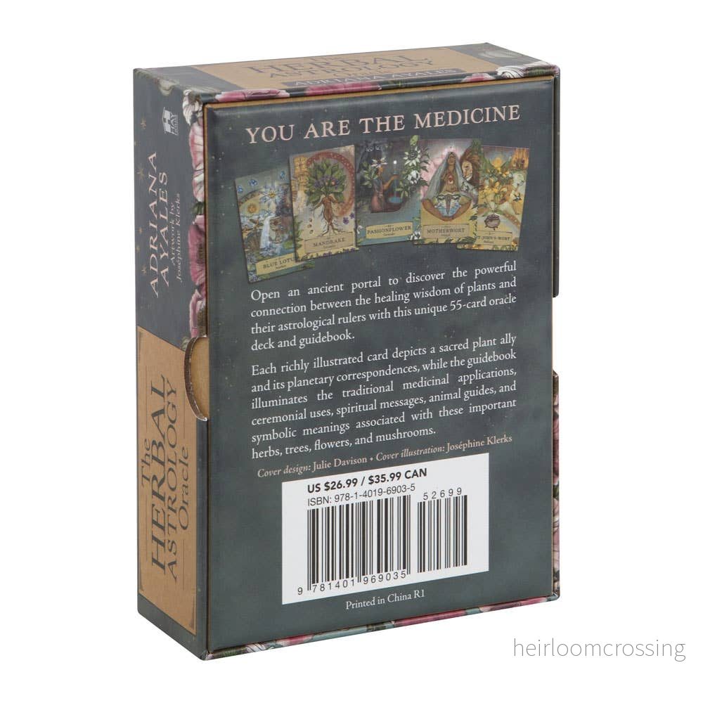 The Herbal Astrology Oracle – Orakelkort & Guidebok - Bild 2