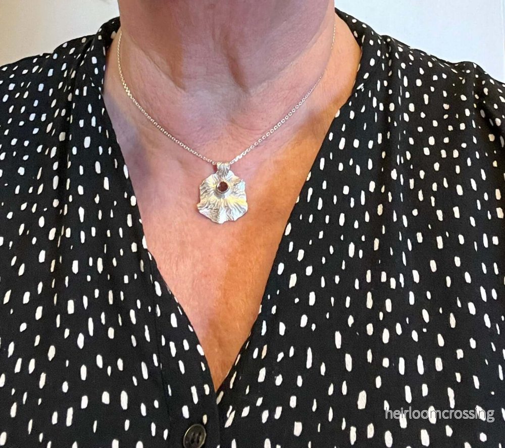 Silverhalsband med turmalin Candyflow - Bild 3