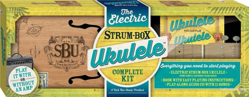 Byggsats för strum box-ukulele