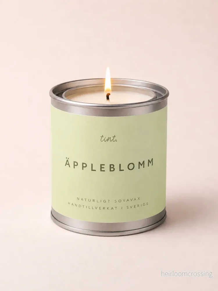 Äppleblomm - Handgjort doftljus från soyavax | Studio Tint - Bild 2