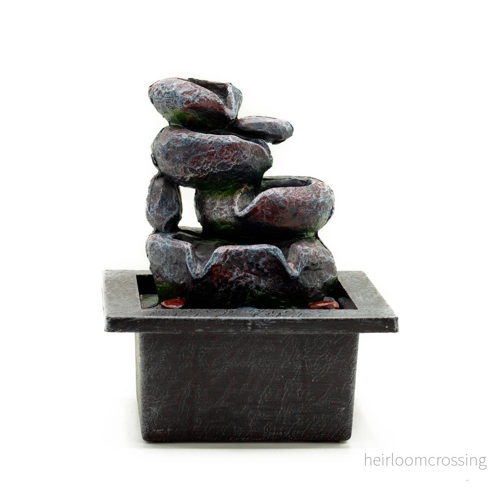 Feng Shui Bordfontän – Harmoni & Energibalans (20 cm)
