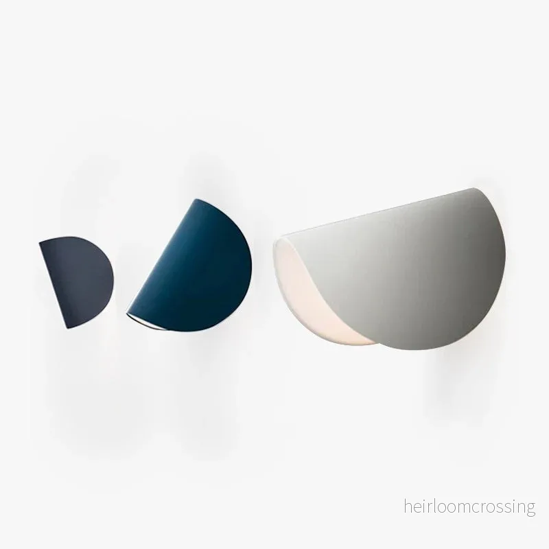 Modern färgad vägglampa – ColorVibe