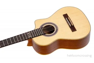 Requinto Model Klassisk gitarr, granlock, djup kropp - Bild 2