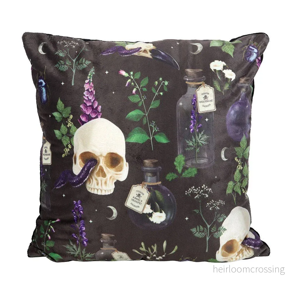 35cm Square Venom & Vines Print Cushion - Bild 2