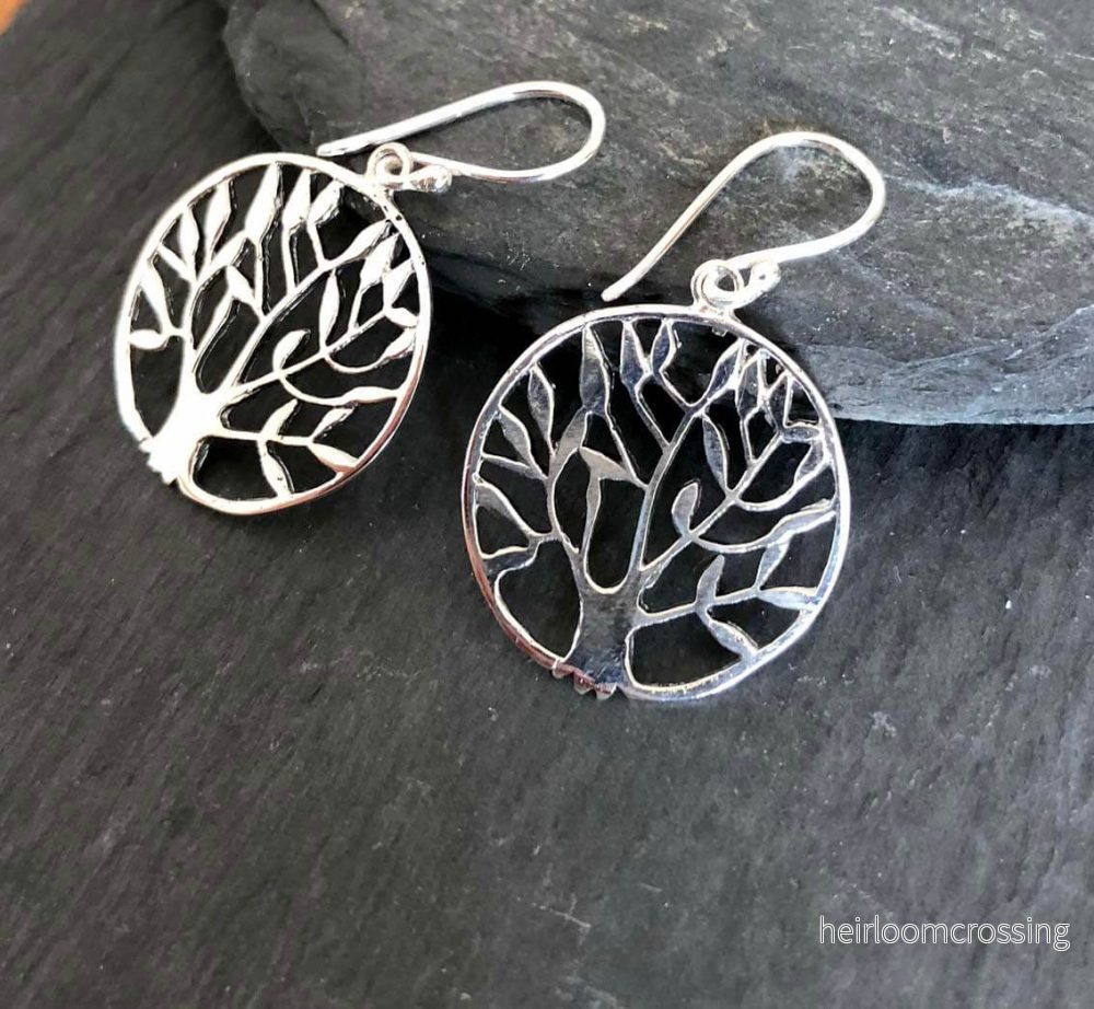 Silverörhängen Tree of Life