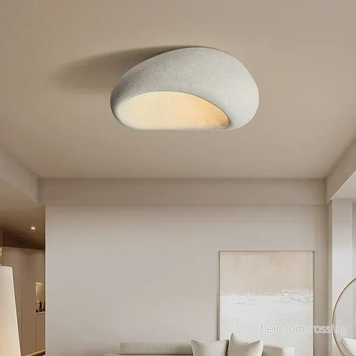Naturlig Wabi-Sabi Taklampa - SereneAura